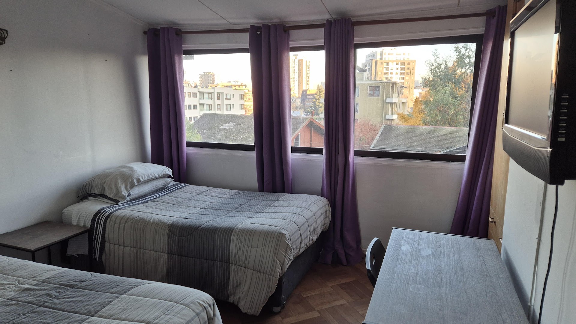 Habitación doble con vista a la ciudad